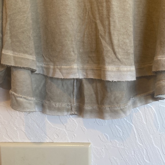 Free People army green slouchy tank size XS - Picture 3 of 9